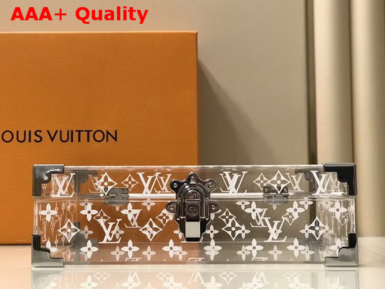 Louis Vuitton Frame Scott Box Plexiglass and Metal Replica