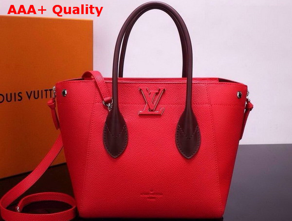 Louis Vuitton Freedom Red Calfskin Leather Replica