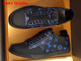 Louis Vuitton Frontrow Sneaker Blue Monogram Canvas Replica