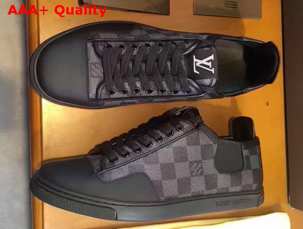 Louis Vuitton Frontrow Sneaker Damier Graphite Canvas Replica