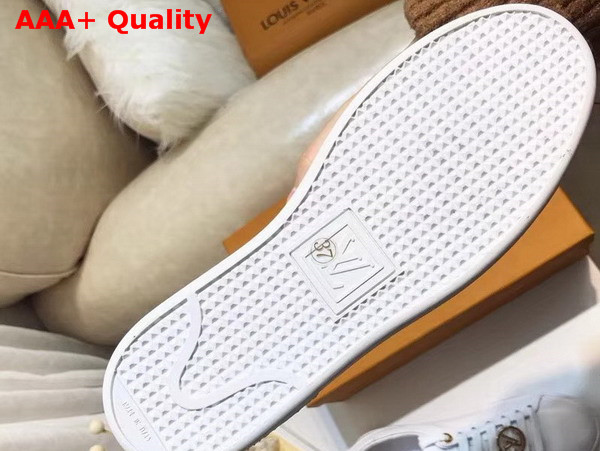 Louis Vuitton Frontrow Sneaker White Plain Calf Leather 1A2XOK Replica