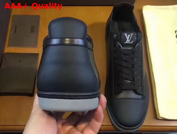 Louis Vuitton Frontrow Sneaker in Black Calf Leather Replica