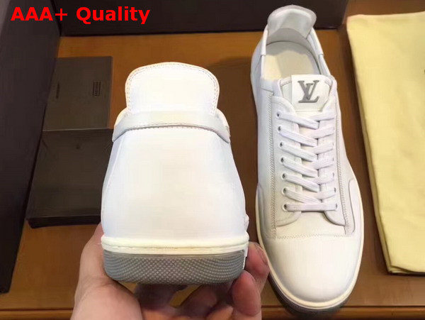 Louis Vuitton Frontrow Sneaker in White Calf Leather Replica