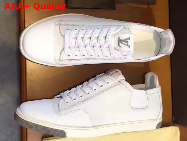 Louis Vuitton Frontrow Sneaker in White Calf Leather Replica