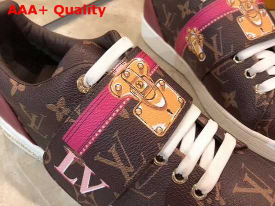 Louis Vuitton Frontrow Trainer Printed Monogram Canvas Replica