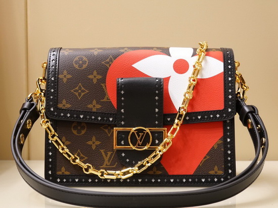 Louis Vuitton Game On Dauphine MM Handbag in Game On Monogram Canvas M57448 Replica