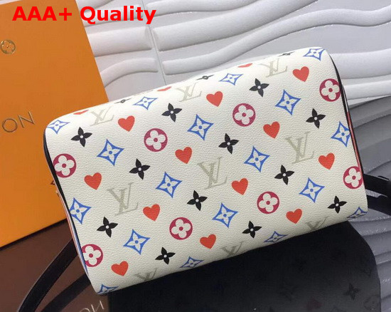 Louis Vuitton Game On Speedy Bandouliere 25 White Transformed Game On Monogram Canvas M57466 Replica