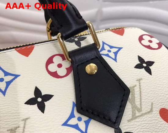 Louis Vuitton Game On Speedy Bandouliere 25 White Transformed Game On Monogram Canvas M57466 Replica