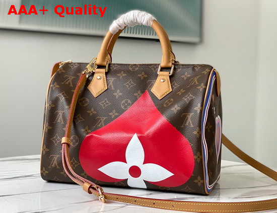 Louis Vuitton Game On Speedy Bandouliere 30 Game On Monogram Canvas M57451 Replica