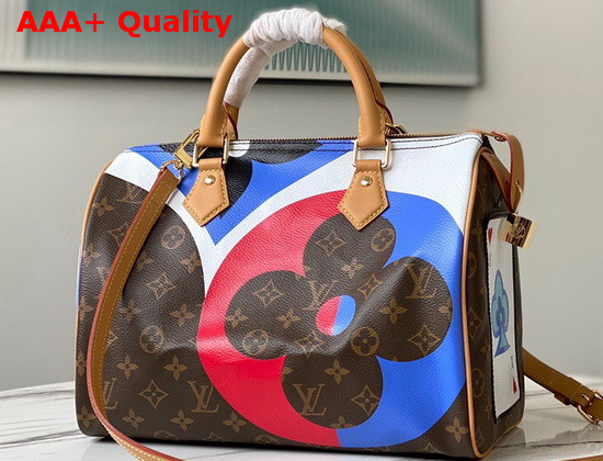 Louis Vuitton Game On Speedy Bandouliere 30 Game On Monogram Canvas M57451 Replica