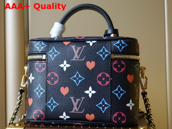 Louis Vuitton Game On Vanity PM Black Transformed Game On Monogram Canvas M57482 Replica