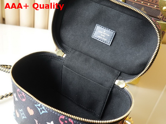 Louis Vuitton Game On Vanity PM Black Transformed Game On Monogram Canvas M57482 Replica