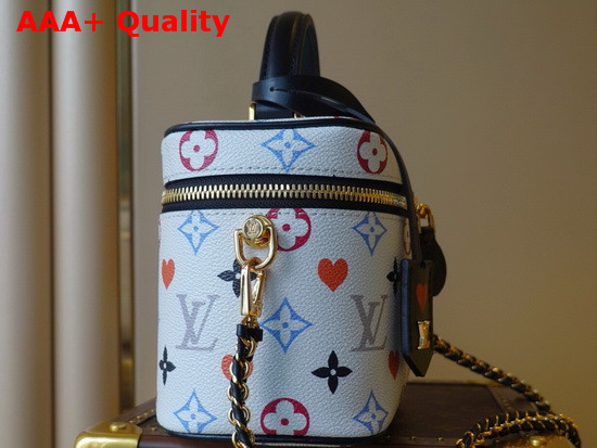 Louis Vuitton Game On Vanity PM White Transformed Game On Monogram Canvas M57458 Replica