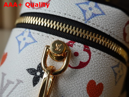 Louis Vuitton Game On Vanity PM White Transformed Game On Monogram Canvas M57458 Replica