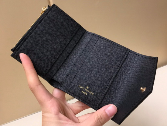 Louis Vuitton Game On Zoe Wallet Black Transformed Game On Canvas Replica