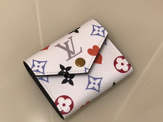 Louis Vuitton Game On Zoe Wallet White Transformed Game On Canvas M80278 Replica