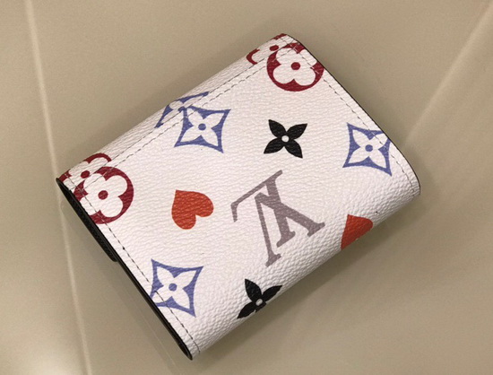 Louis Vuitton Game On Zoe Wallet White Transformed Game On Canvas M80278 Replica