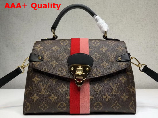 Louis Vuitton Georges BB Monogram Canvas Coquelicot Red Stripe Replica