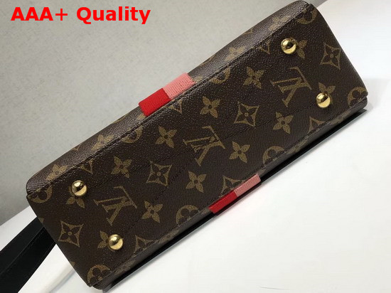 Louis Vuitton Georges BB Monogram Canvas Coquelicot Red Stripe Replica