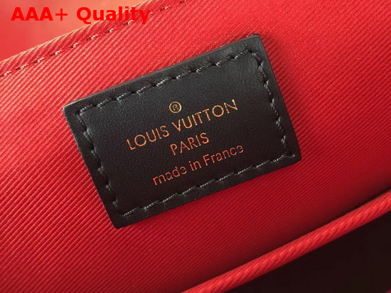 Louis Vuitton Georges BB Monogram Canvas Coquelicot Red Stripe Replica