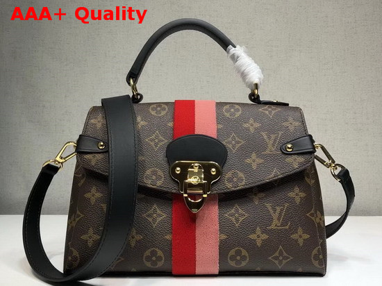 Louis Vuitton Georges BB Monogram Canvas Coquelicot Red Stripe Replica