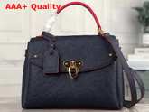 Louis Vuitton Georges MM Marine Rouge Monogram Empreinte Leather M53945 Replica