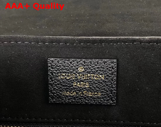 Louis Vuitton Georges MM Noir Monogram Empreinte Leather M53944 Replica