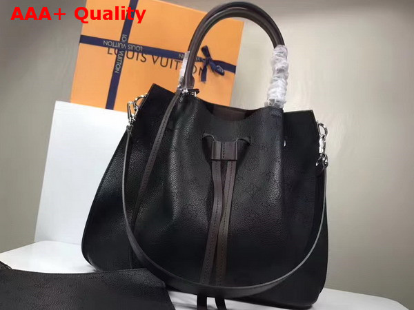 Louis Vuitton Girolata Mahina Calfskin Noir M54402 Replica