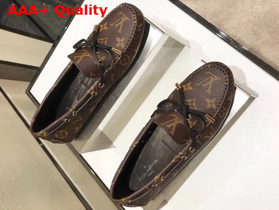 Louis Vuitton Gloria Loafer Patent Monogram Canvas Replica