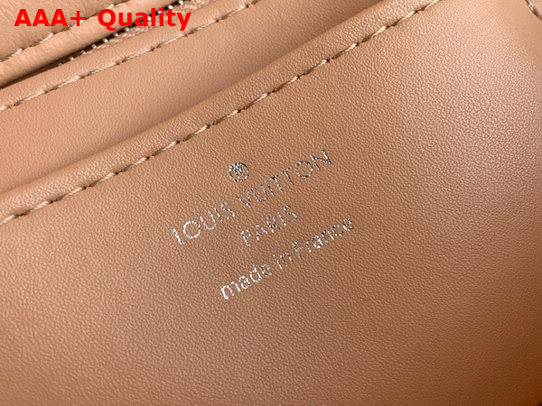 Louis Vuitton Go 14 MM Handbag in Beige Quilted Lambskin with Distinctive Malletage Pattern M24151 Replica