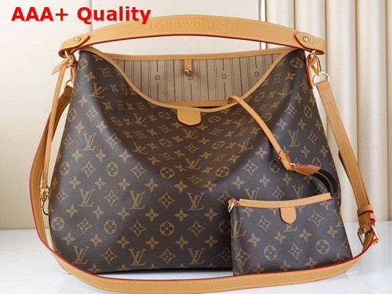 Louis Vuitton Graceful MM Hobo in Monogram Canvas Replica