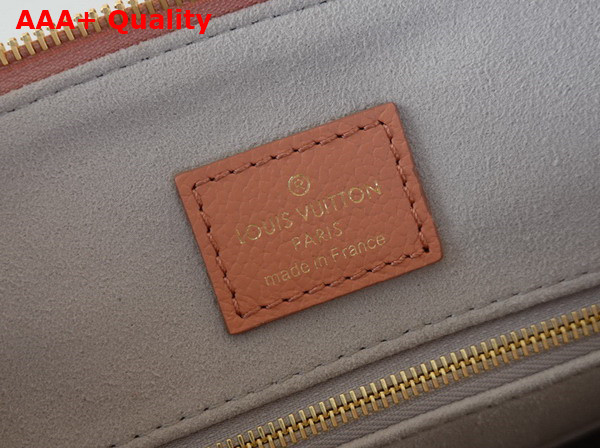 Louis Vuitton Grand Palais Bicolor Monogram Empreinte Leather Rose Trianon Creme Replica