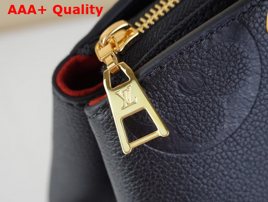 Louis Vuitton Grand Palais Tote Bag Black Monogram Empreinte Leather M45811 Replica