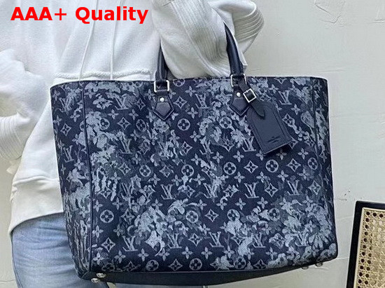 Louis Vuitton Grand Sac Monogram Tapestry Coated Canvas M57294 Replica