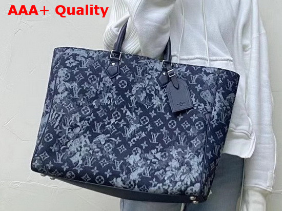 Louis Vuitton Grand Sac Monogram Tapestry Coated Canvas M57294 Replica