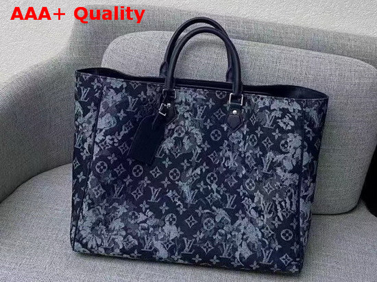 Louis Vuitton Grand Sac Monogram Tapestry Coated Canvas M57294 Replica