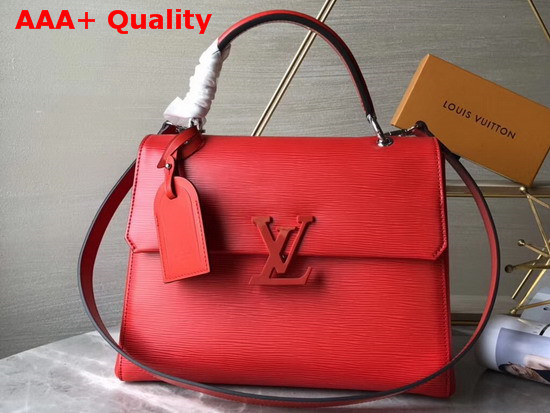 Louis Vuitton Grenelle MM Red Epi Grained Cowhide Leather Replica