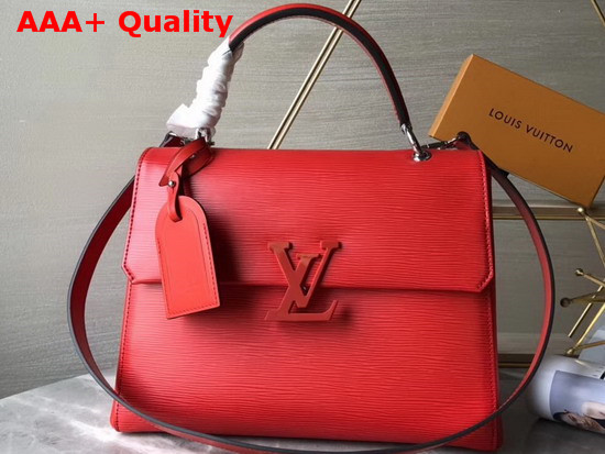 Louis Vuitton Grenelle MM Red Epi Grained Cowhide Leather Replica