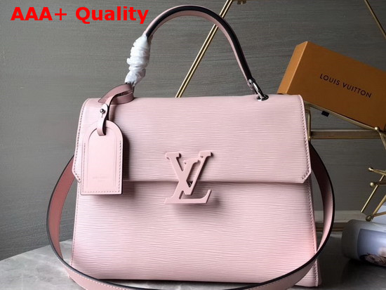 Louis Vuitton Grenelle MM Rose Ballerine Epi Grained Cowhide Leather Replica