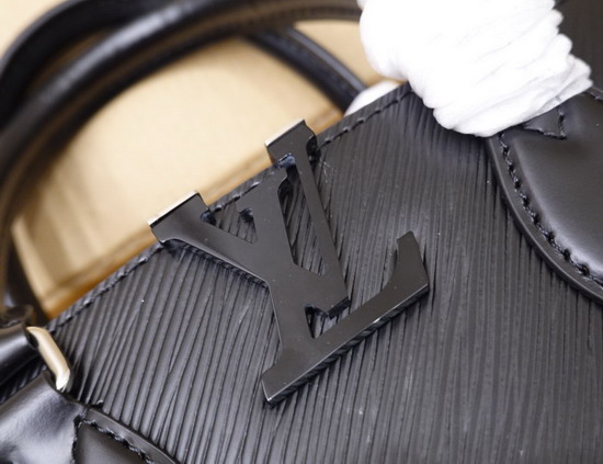 Louis Vuitton Grenelle Tote PM Bag in Black Epi Grained Cowhide Leather M57680 Replica