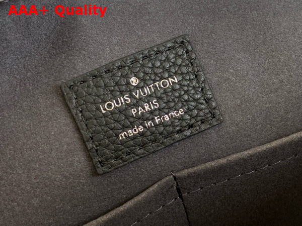 Louis Vuitton Hand It All MM Bag in Black Mahina Calfskin M24132 Replica