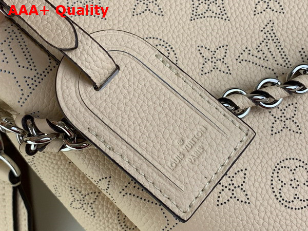 Louis Vuitton Hand It All MM Bag in Creme Beige Mahina Calfskin Replica