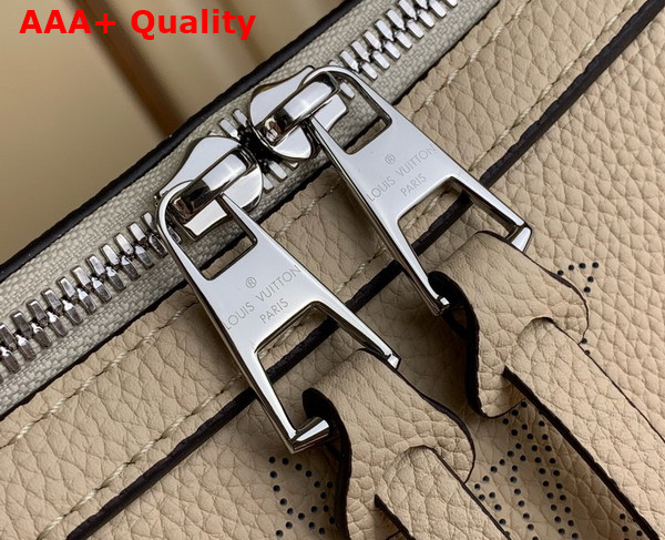 Louis Vuitton Hand It All MM Bag in Creme Beige Mahina Calfskin Replica