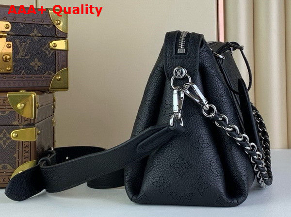 Louis Vuitton Hand It All PM Bag in Black Mahina Calfskin Replica