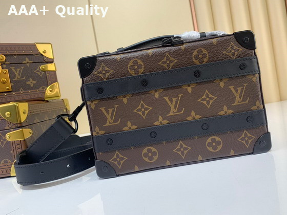 Louis Vuitton Handle Soft Trunk Monogram Macassar M45935 Replica