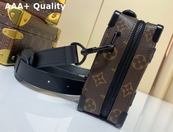 Louis Vuitton Handle Soft Trunk Monogram Macassar M45935 Replica