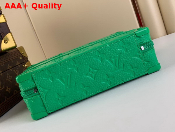 Louis Vuitton Handle Soft Trunk in Green Taurillon Monogram Leather Replica