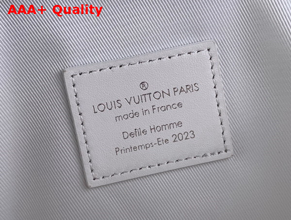 Louis Vuitton Handle Soft Trunk in Optic White Calf Leather M21833 Replica