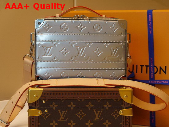 Louis Vuitton Handle Trunk Monogram Mirror Coated Canvas M45885 Replica