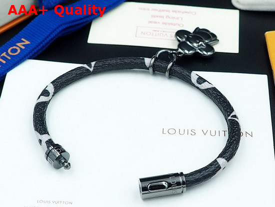 Louis Vuitton Hang It Bracelet Monogram Eclipse Canvas M8002E Replica